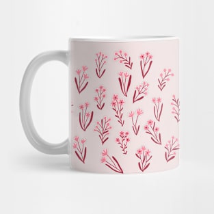 Tiny flowers - Vibrant pink Mug